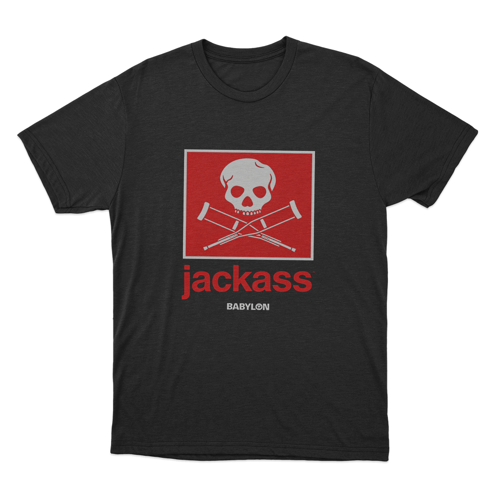 Jackass Box Logo Unisex T Shirt Black Jackass Box Logo Unisex T Shirt Black