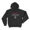 Jackass Japanese Warning Unisex Hoodie Black