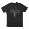 Jackass Japanese Warning Unisex T Shirt Black