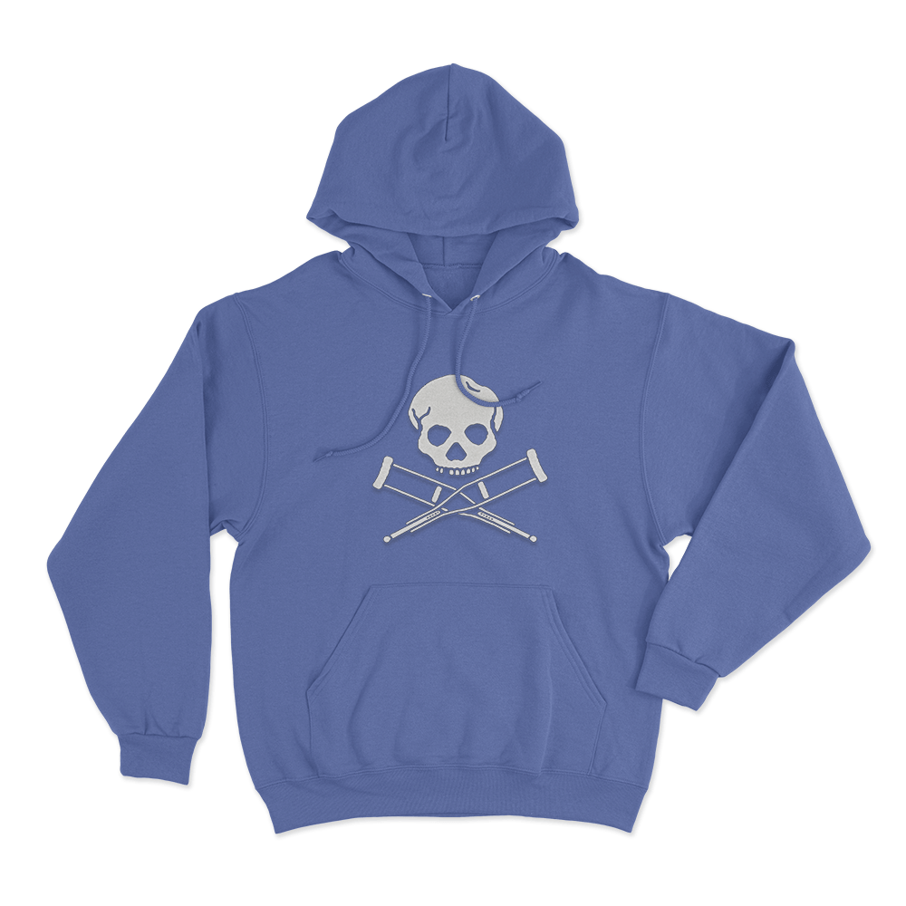 Jackass Logo Unisex Hoodie Blue Jackass Logo Unisex Hoodie Blue