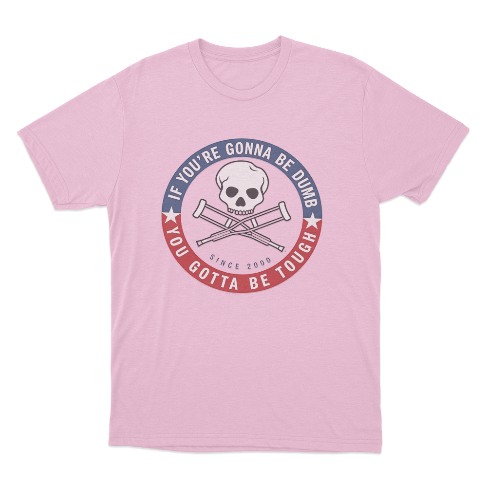 Jackass Tough Since 2000 Unisex T Shirt Pink Jackass Tough Since 2000 Unisex T Shirt Pink