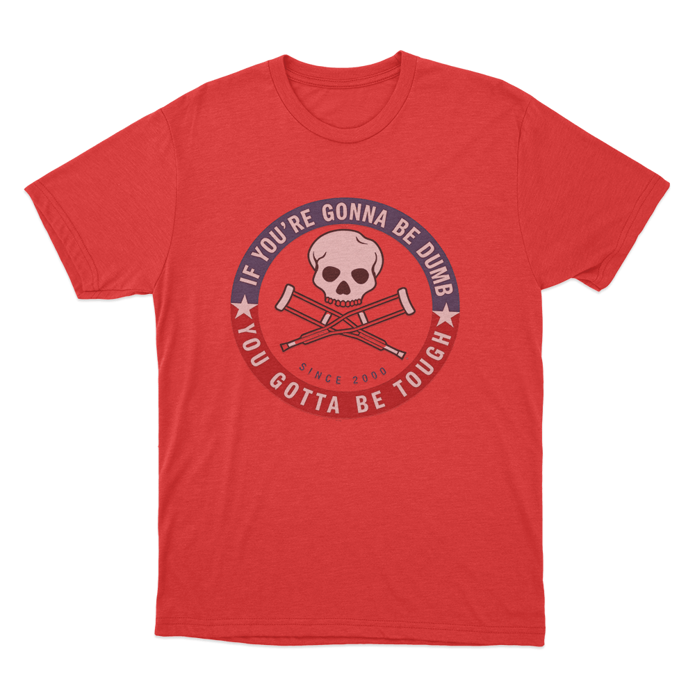 Jackass Tough Since 2000 Unisex T Shirt Red Jackass Tough Since 2000 Unisex T Shirt Red