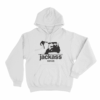Jackass x Babylon Golf Cart Unisex Hoodie White