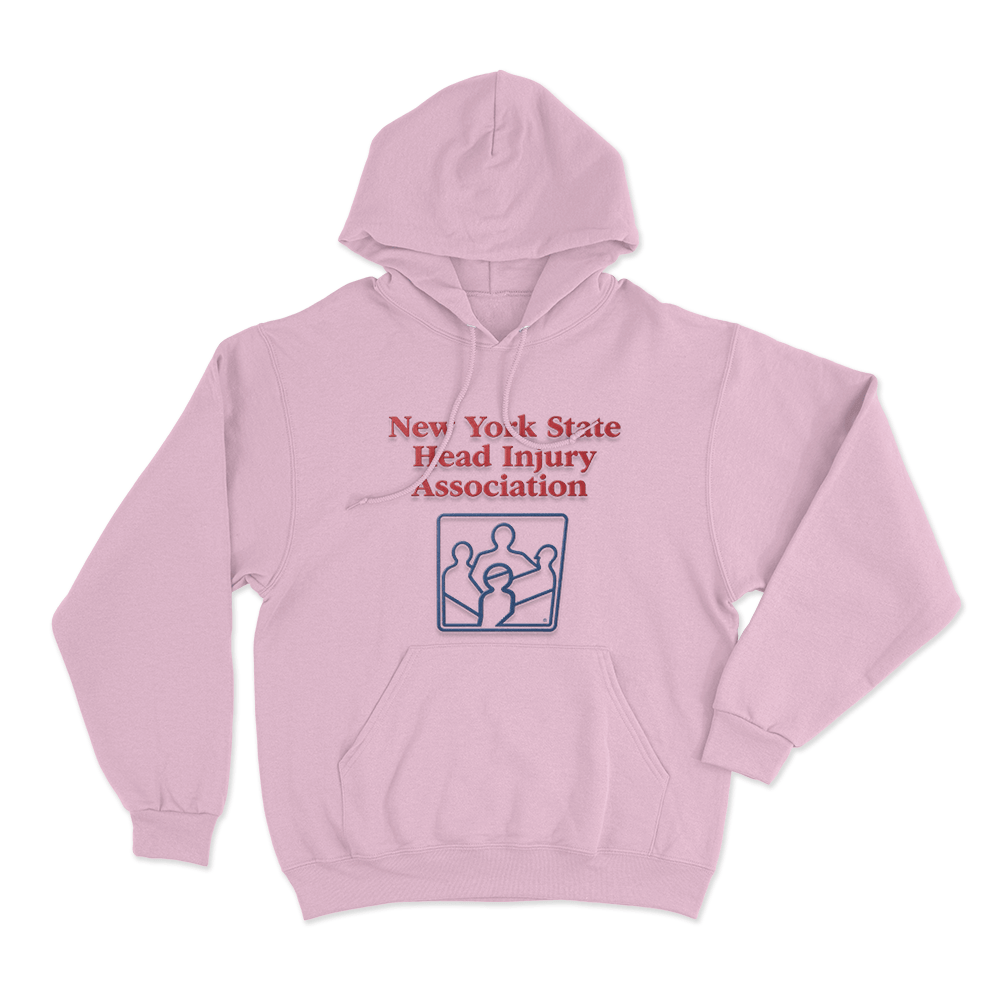New York State Head Injury Association Unisex Hoodie Pink New York State Head Injury Association Unisex Hoodie Pink